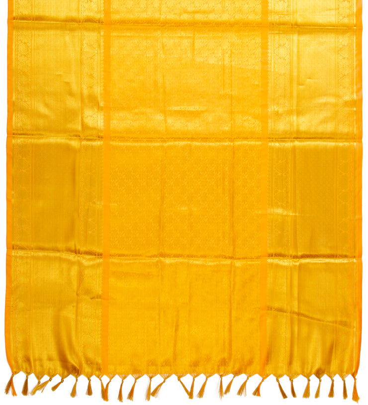 Kuberan Yellow Ponnadai Shawl