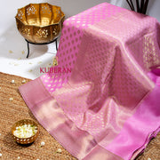 Kuberan Pink Mysore Silk Saree