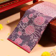 Kuberan peach Kanchivaram Saree