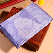 Kuberan lavender Kanchivaram Saree