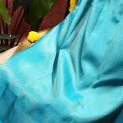 Kuberan SKY BLUE Kanchivaram Saree