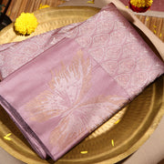 Kuberan lavender Kanchivaram Saree