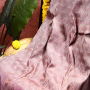 Kuberan lavender Kanchivaram Saree