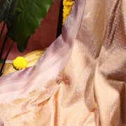 Kuberan lavender Kanchivaram Saree