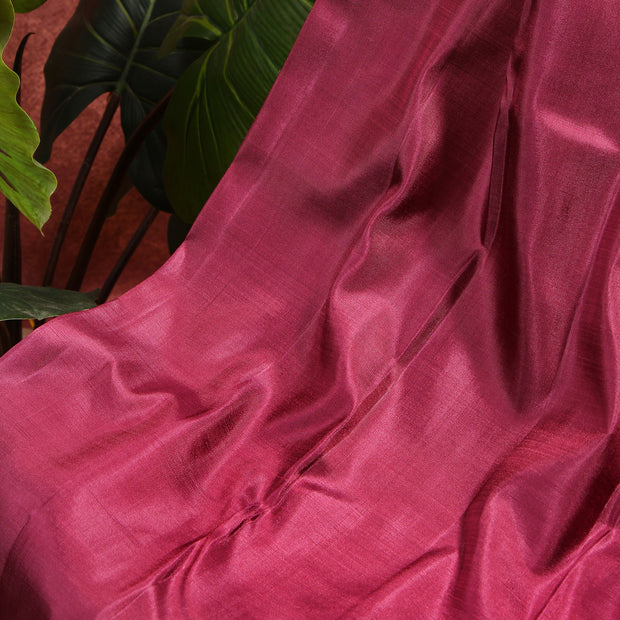 Kuberan orange peach Kanchivaram Saree