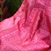 Kuberan lotus pink Kanchivaram Saree