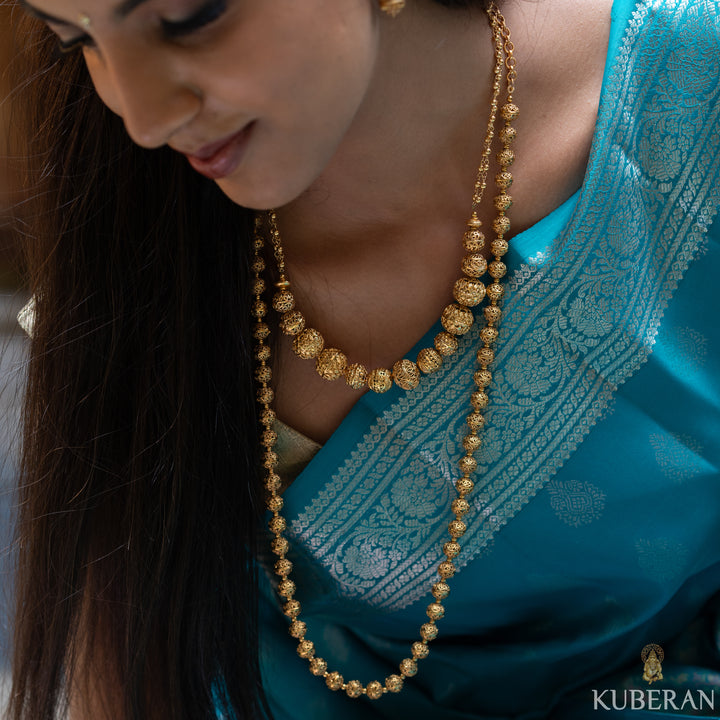 Kuberan Teal Blue Kanchivaram Saree