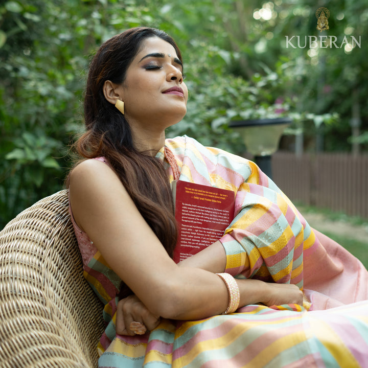 Kuberan Multi Color Saree