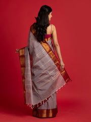 kuberan lavender kanchi cotton saree