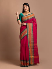 kuberan red kanchi cotton sarees