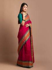 kuberan red kanchi cotton sarees