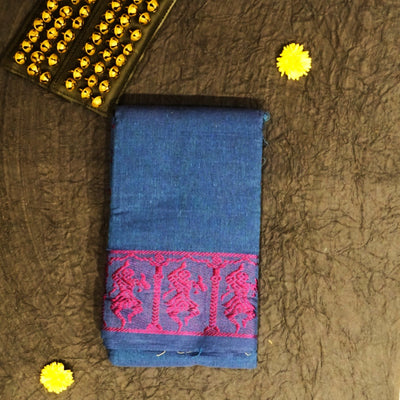 Kuberan Deep Blue Dance Practice Saree