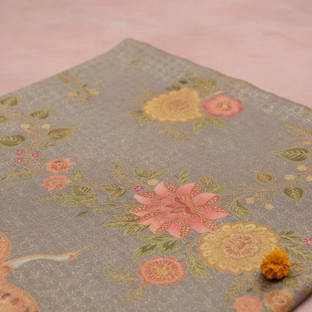 KUBERAN SILVER GOLD BANARASI SILK SAREE