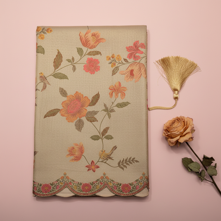 KUBERAN GOLDEN BANARASI SILK SAREE