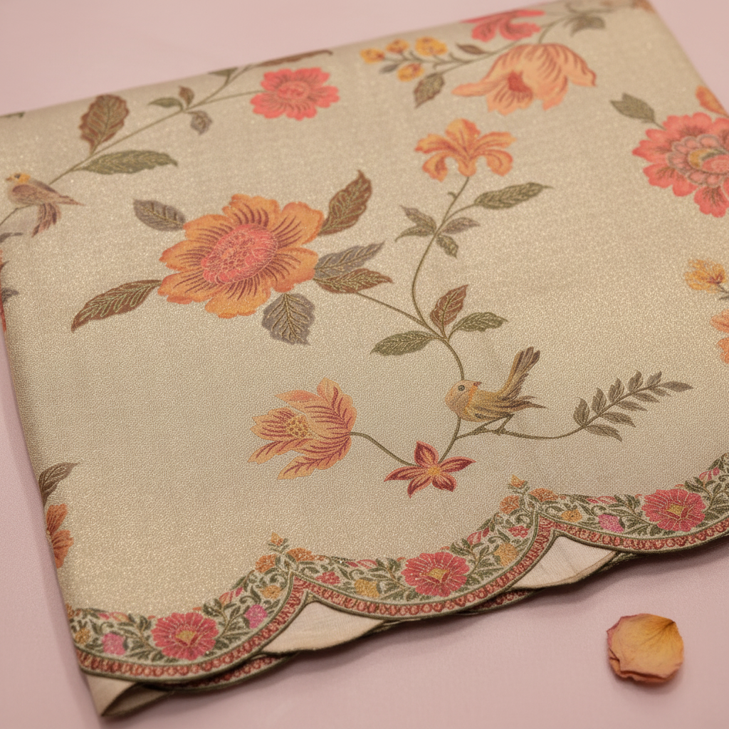 KUBERAN GOLDEN BANARASI SILK SAREE