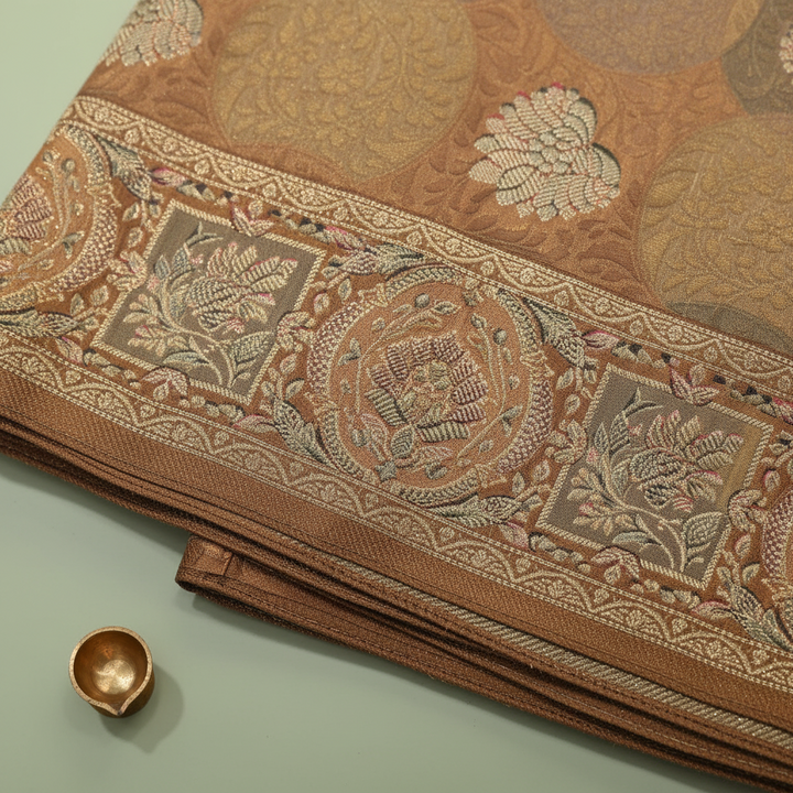 KUBERAN GOLDEN BANARASI SILK SAREE