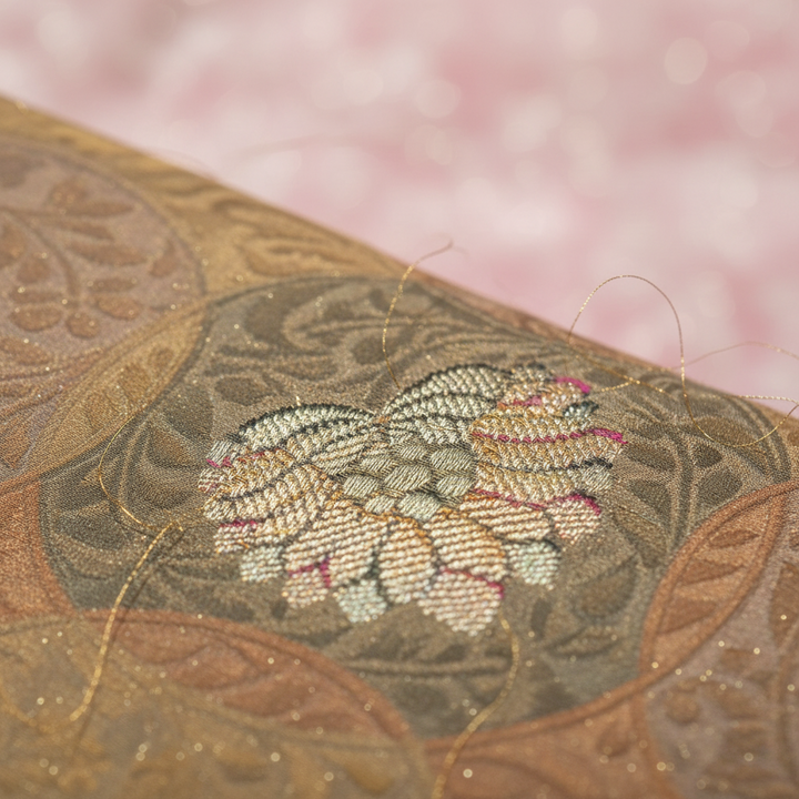 KUBERAN GOLDEN BANARASI SILK SAREE