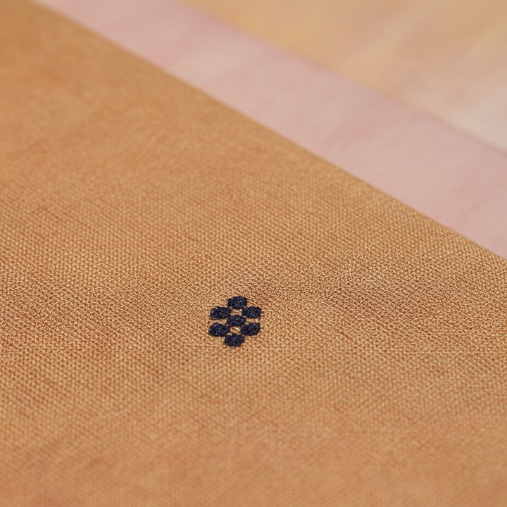 KUBERAN PEACH COTTON SAREE