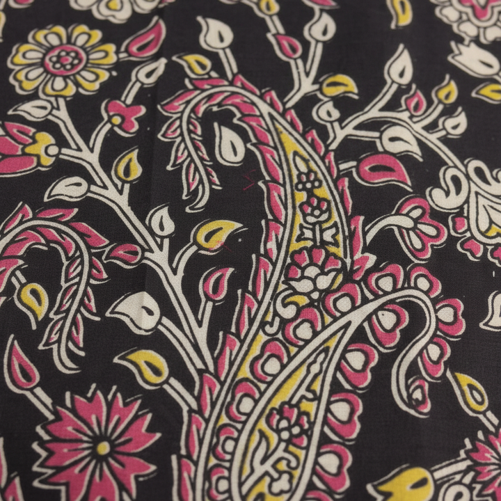 Kuberan Kalamkari Cotton Printed Fabric