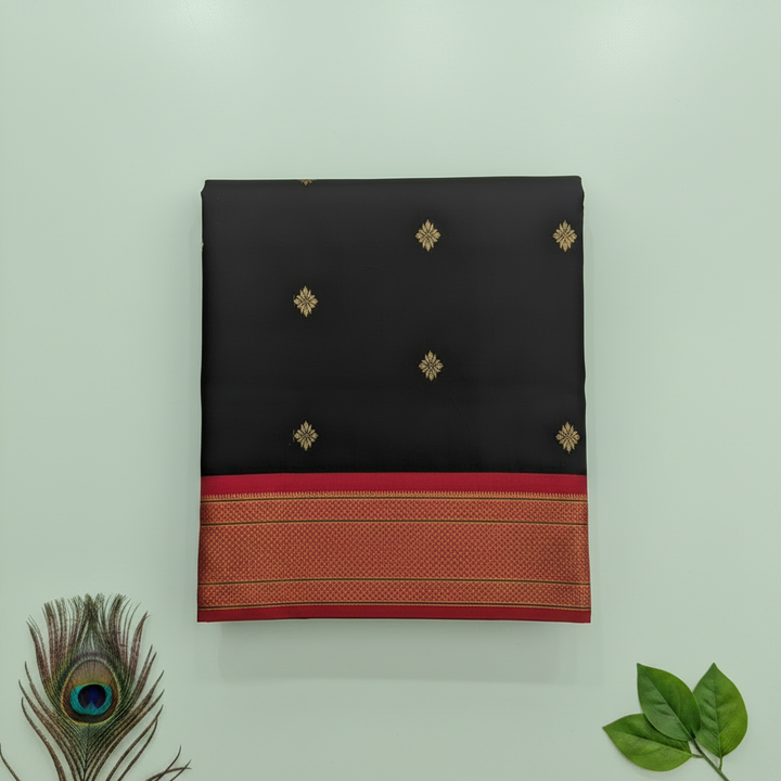 KUBERAN BLACK PAITHANI SILK SAREE