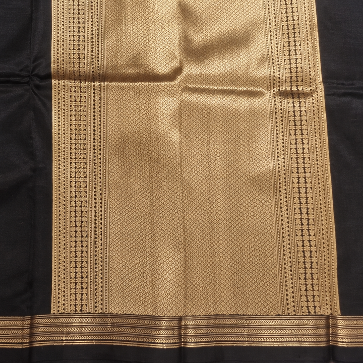 KUBERAN BLACK PURE BANARASI SAREE