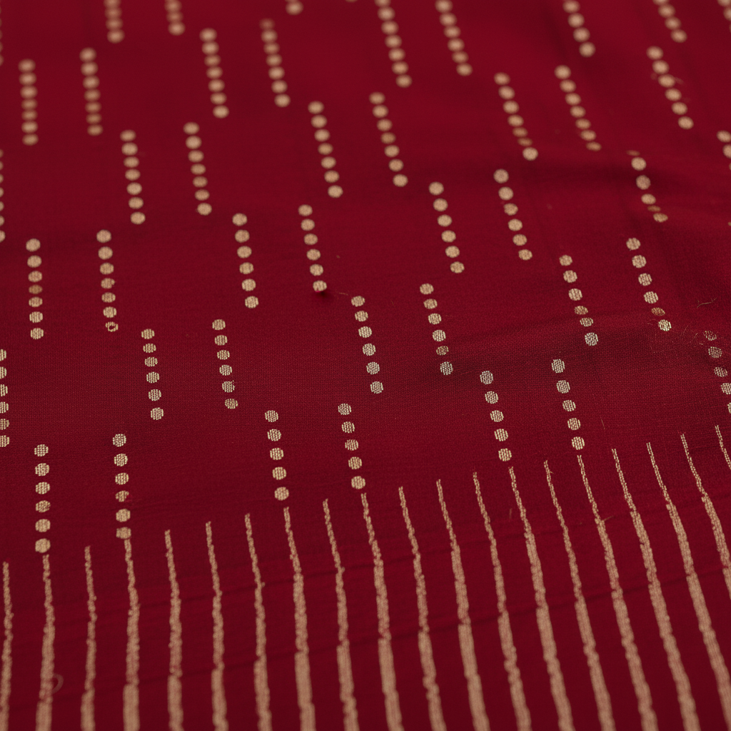 kuberan reddish maroon Mysore Silk Saree -