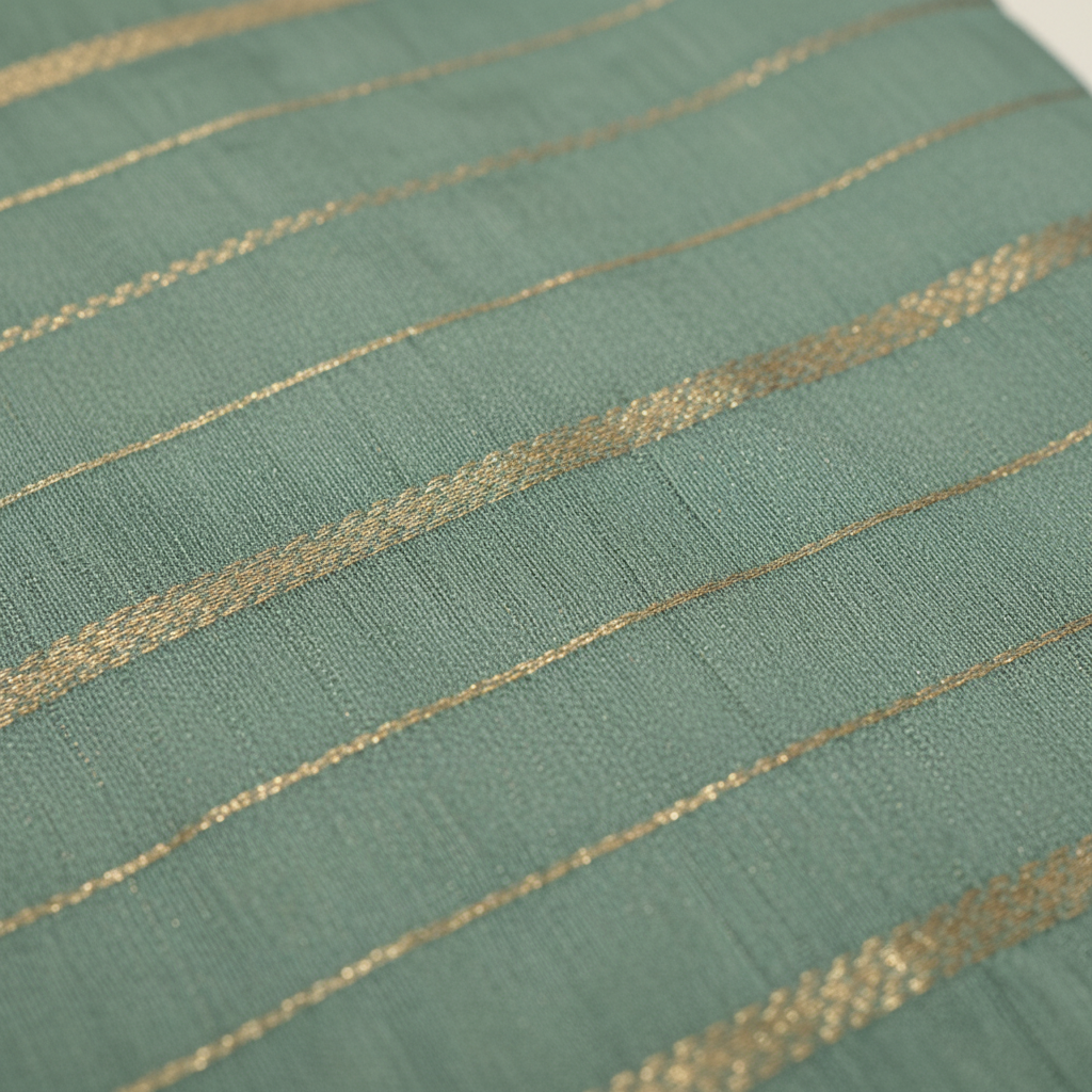 KUBERAN GREEN COTTON SAREE