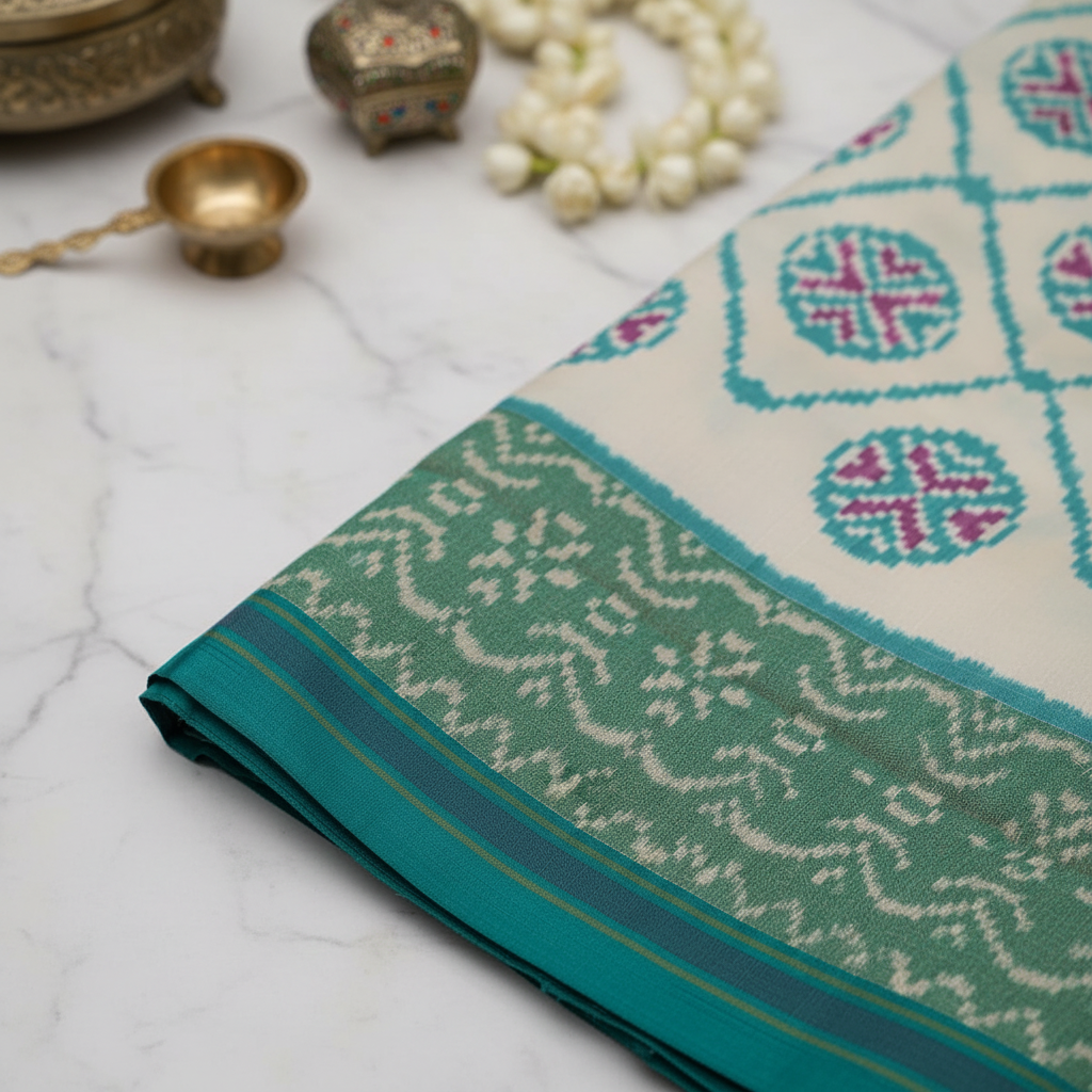 KUBERAN PURE POCHAMPALLY SAREE