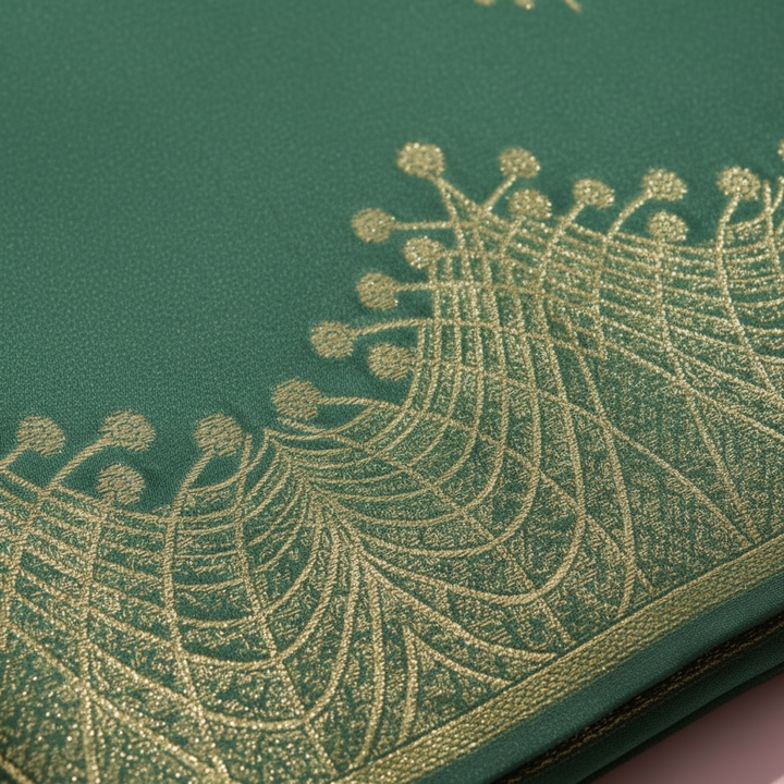 Border Zari Work Close-up