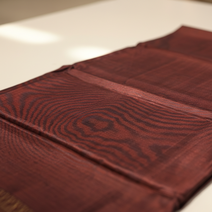 KUBERAN BROWN BISHNUPURI SOFT SILK SAREE