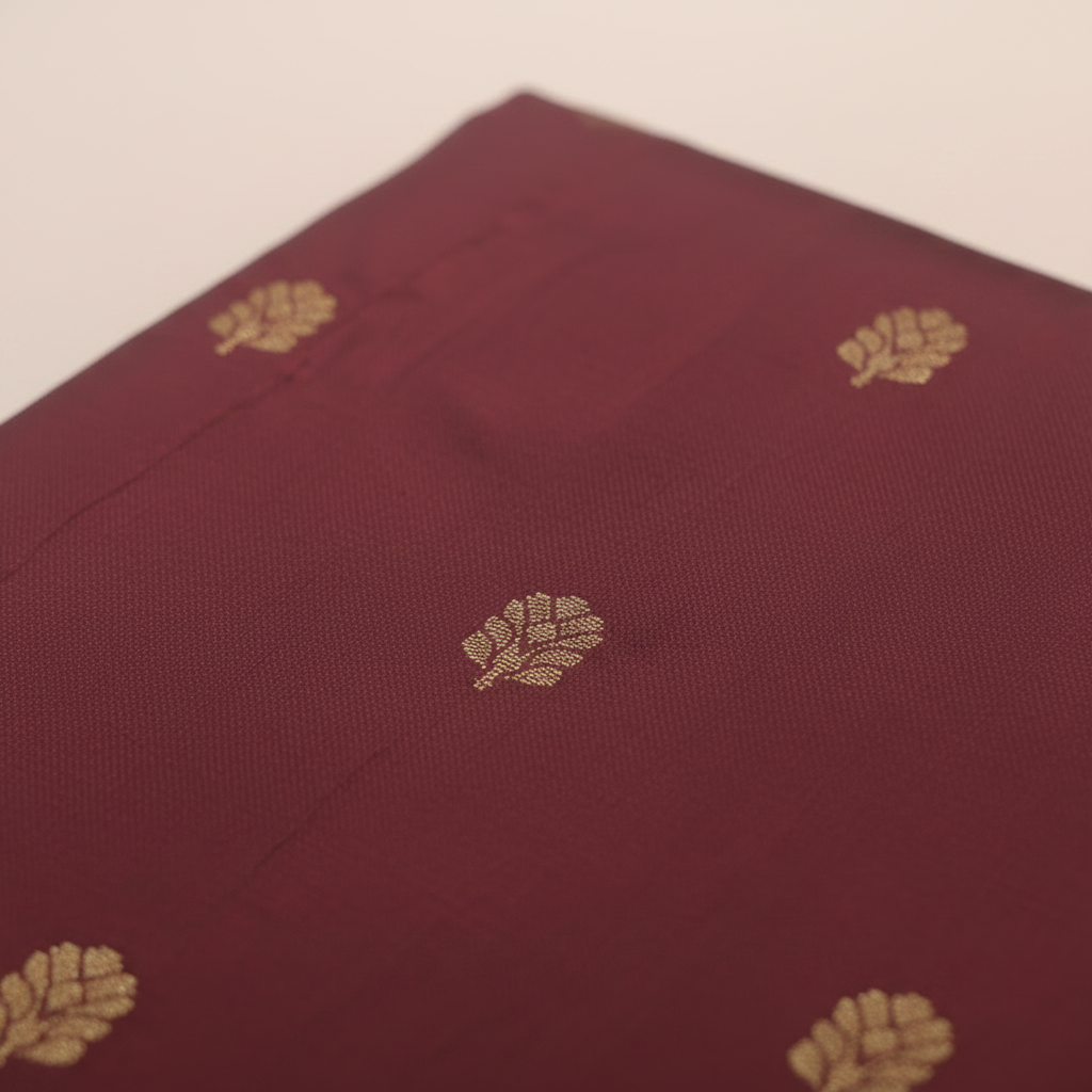 KUBERAN MAROON PAITHANI SILK SAREE