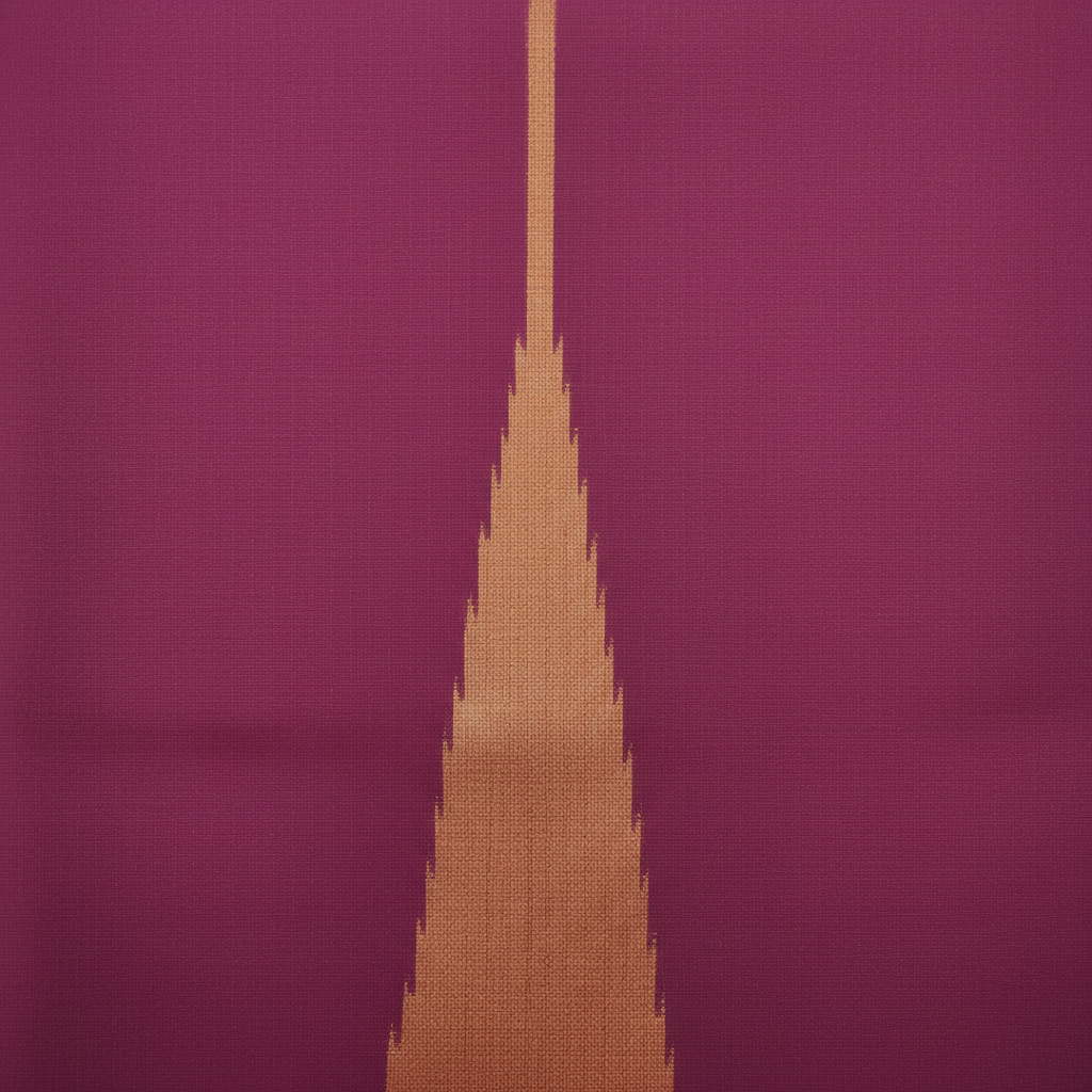 KUBERAN MAGENTA RAW SILK SAREE