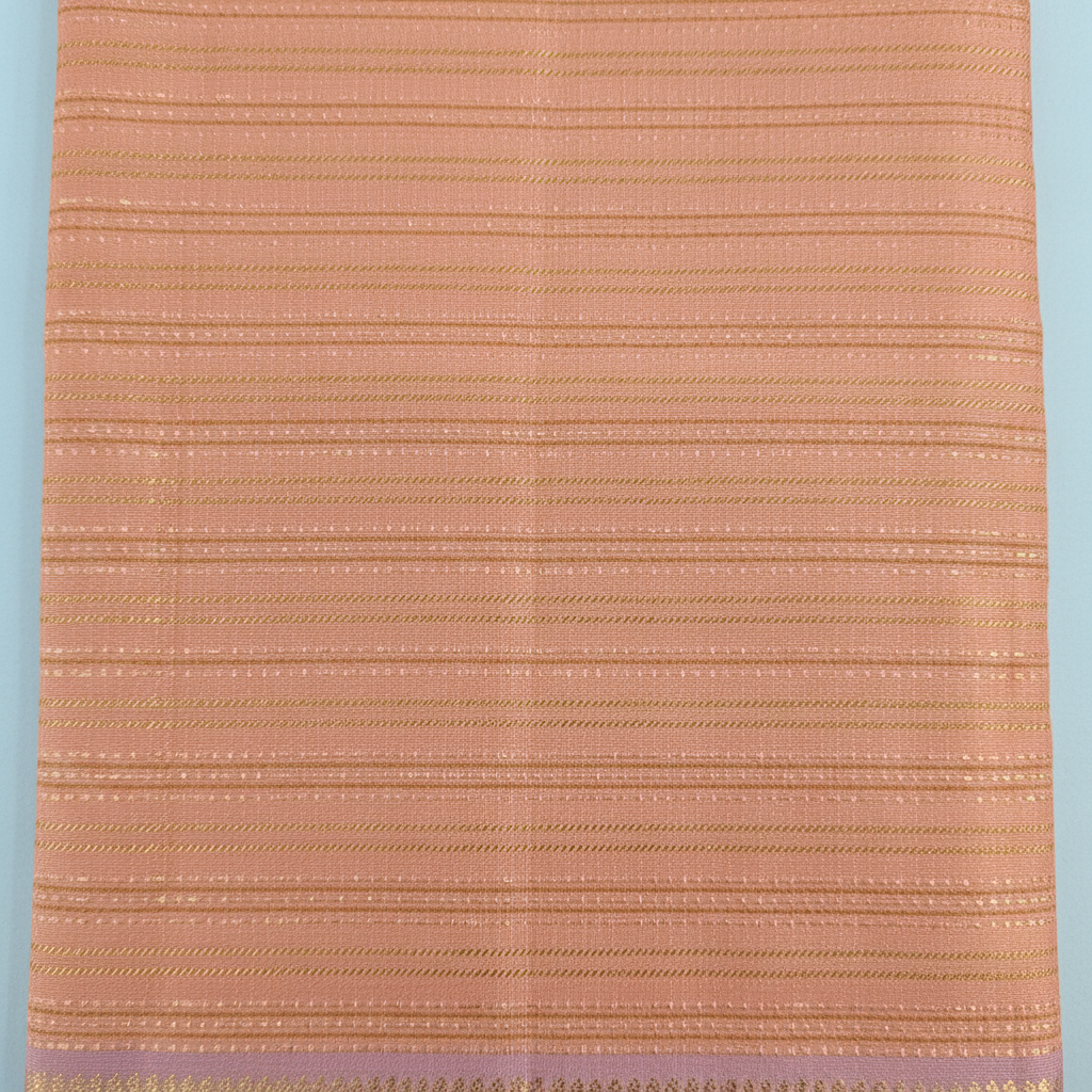 Kuberan Soft Peach Blush  Kanchipuram Silk Saree