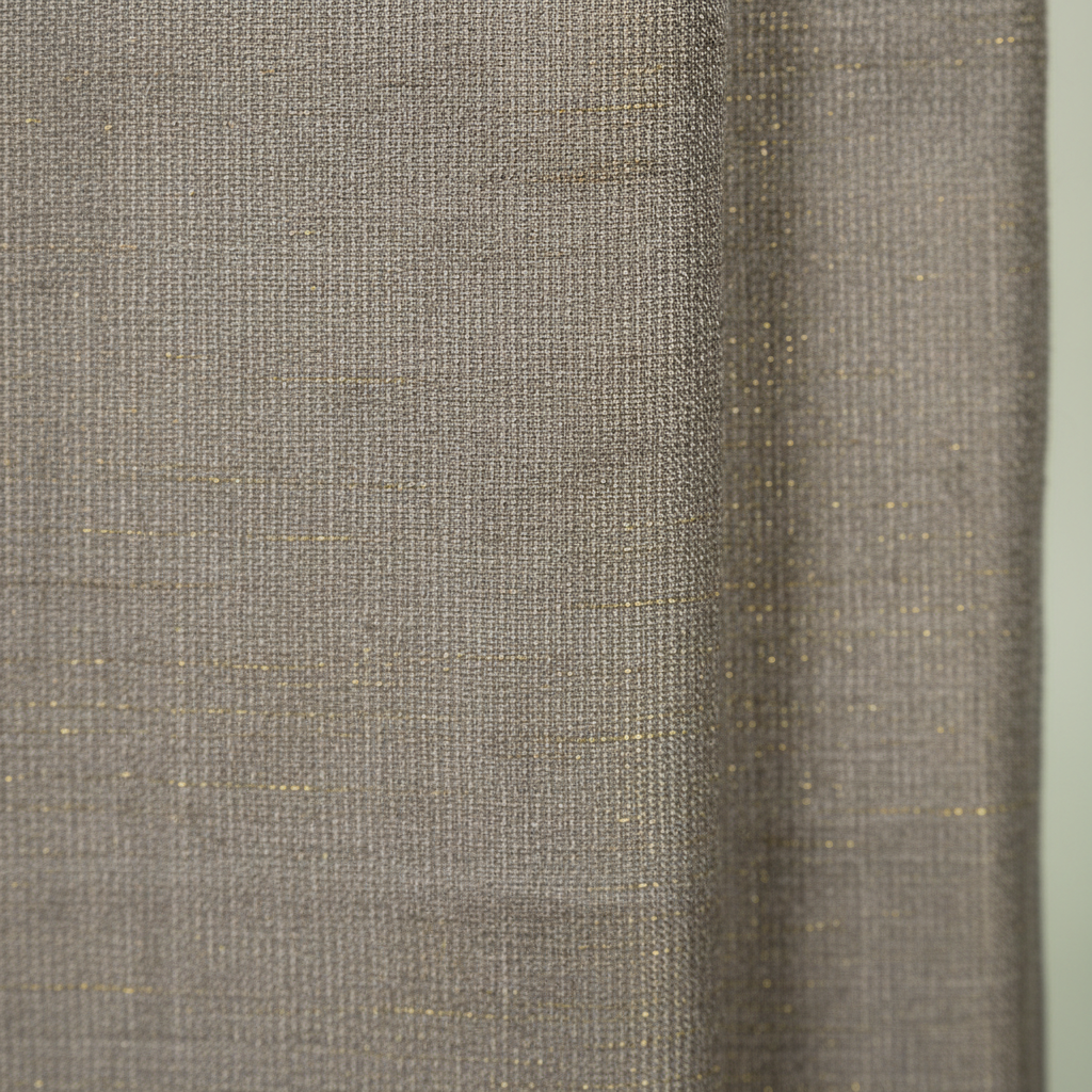 KUBERAN BEIGE BROWN TUSSAR SILK SAREE