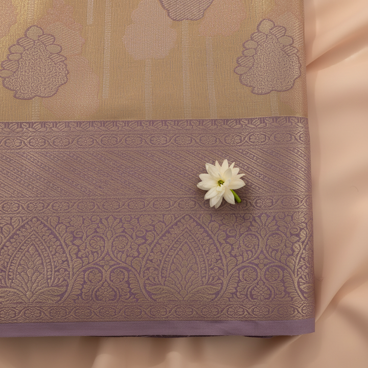 KUBERAN GOLDEN SEMI SILK SAREE