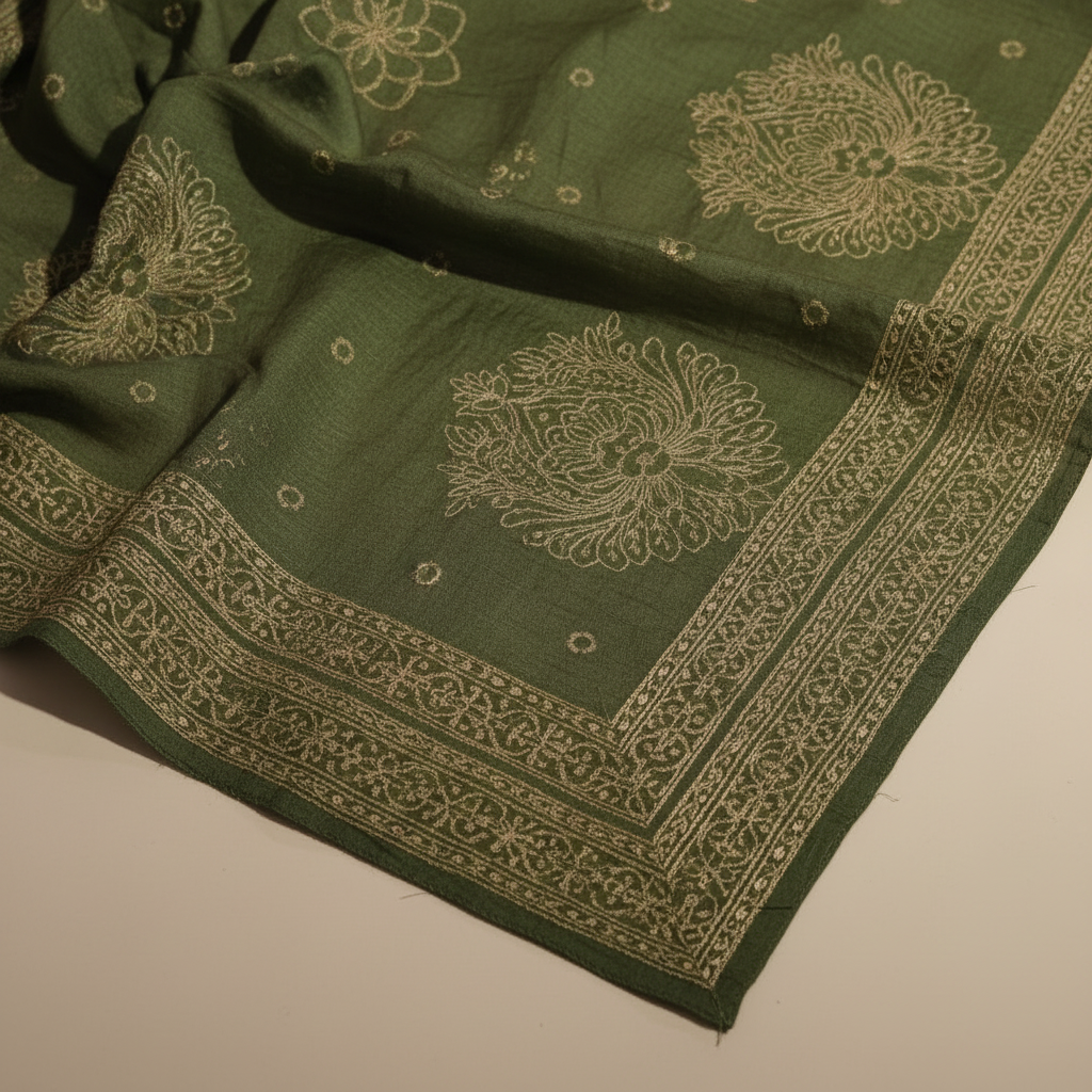 Kuberan Olive Green Salwar Kameez Set