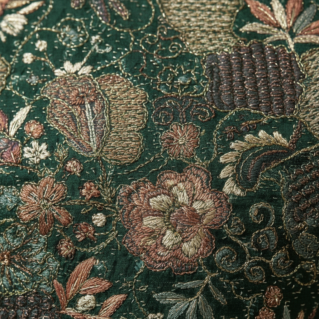 Kuberan Floral Embroidered Jodhpuri Suit