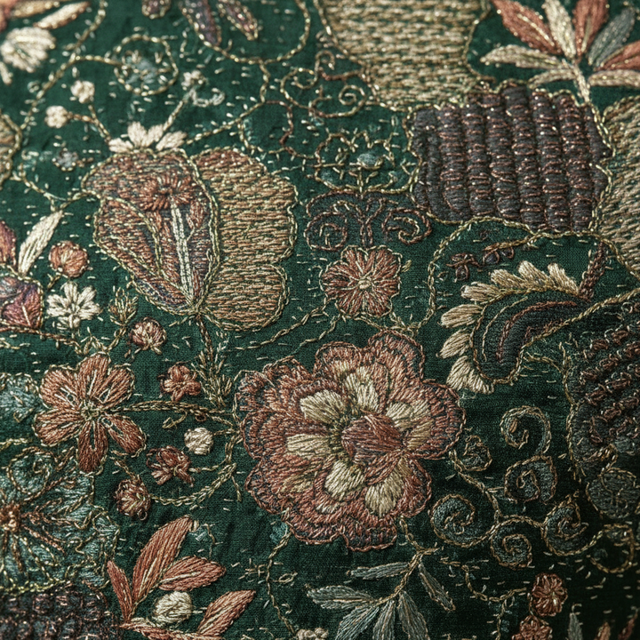 Kuberan Floral Embroidered Jodhpuri Suit