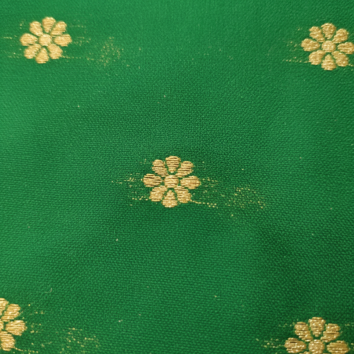 Kuberan Green Paithani Running Material