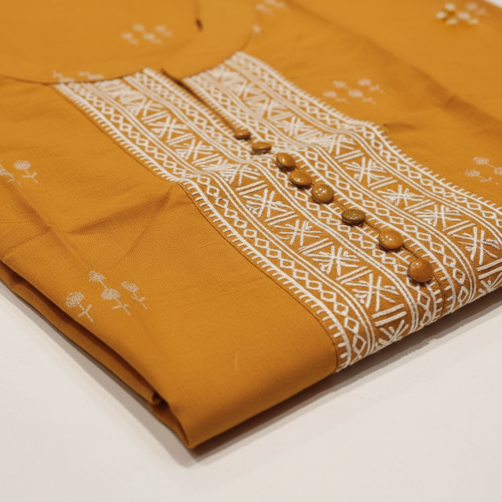 KUBERAN MUSTARD KURTHI