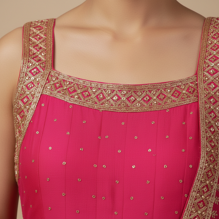 KUBERAN PINK ANARKALI