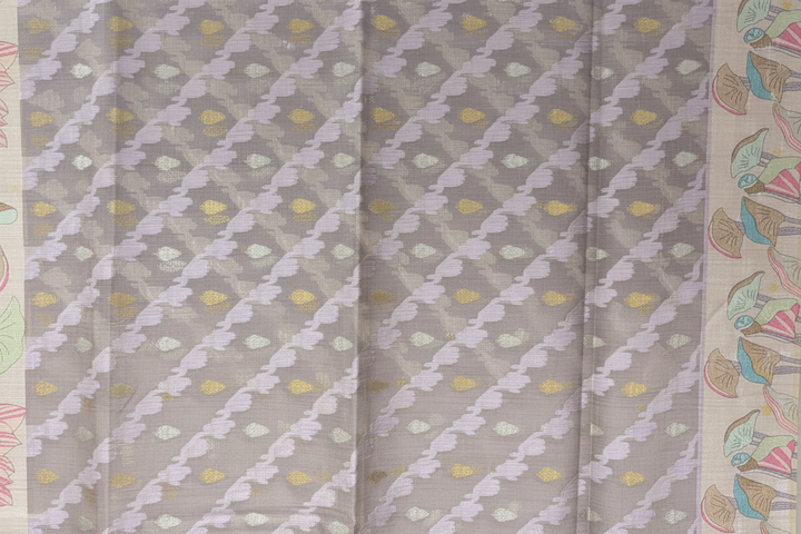 Close-up of saree body - upper section