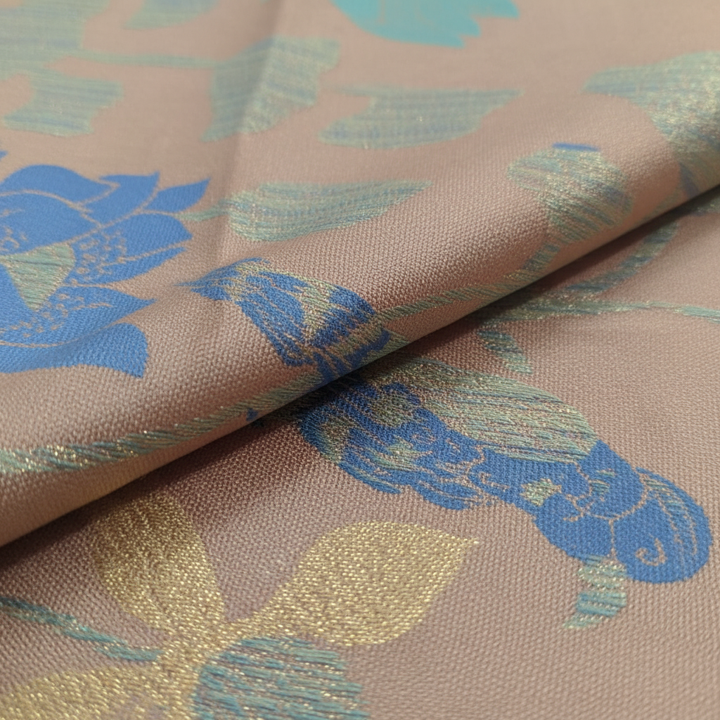 Close-up of saree body