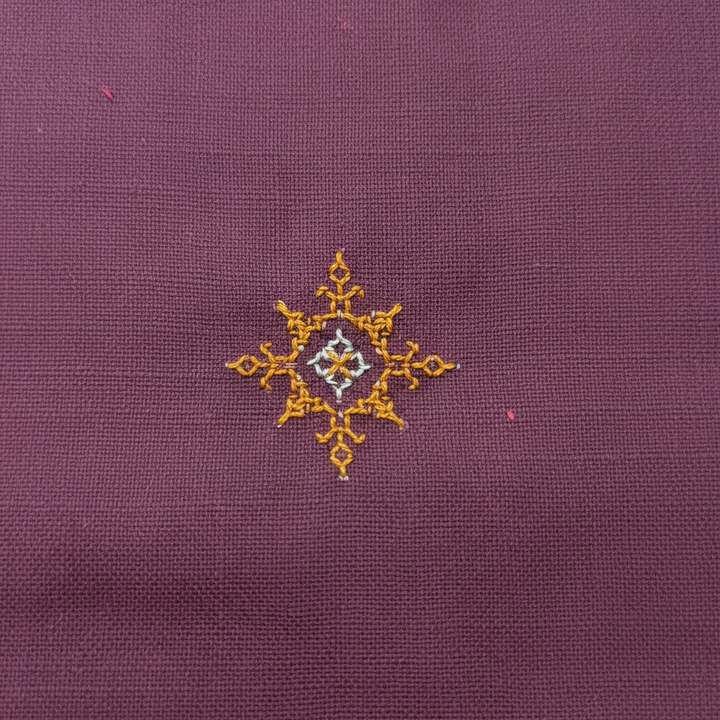 KUBERAN PURPLE COTTON SAREE