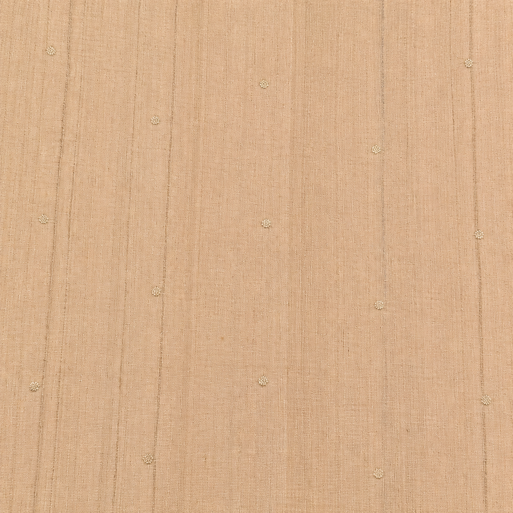 KUBERAN BEIGE PURE TUSSAR SILK SAREE