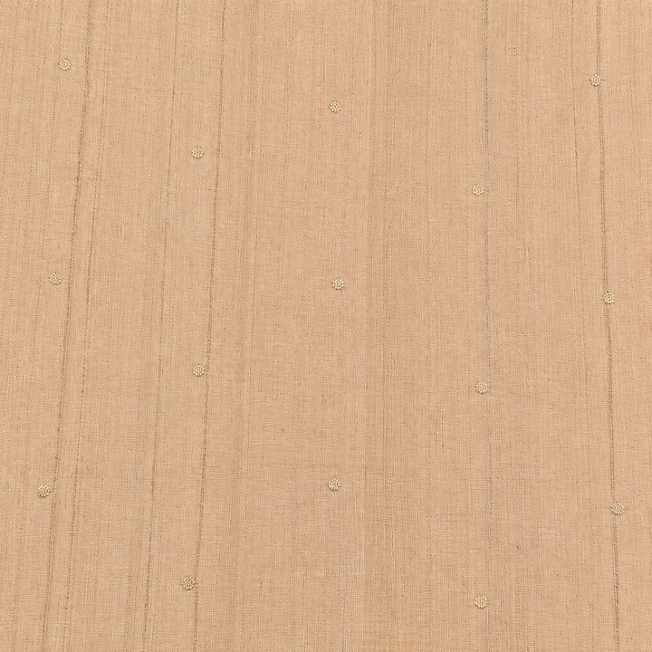 KUBERAN BEIGE PURE TUSSAR SILK SAREE