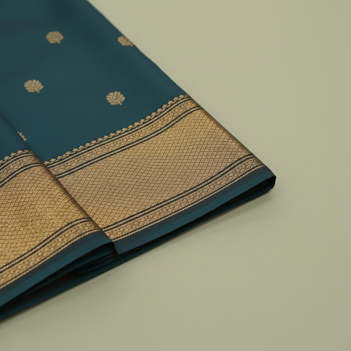 KUBERAN BLUE PAITHANI SILK SAREE