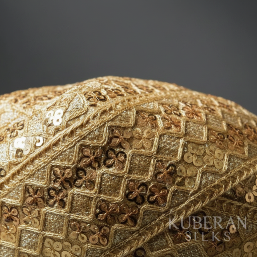 Crown embroidery macro