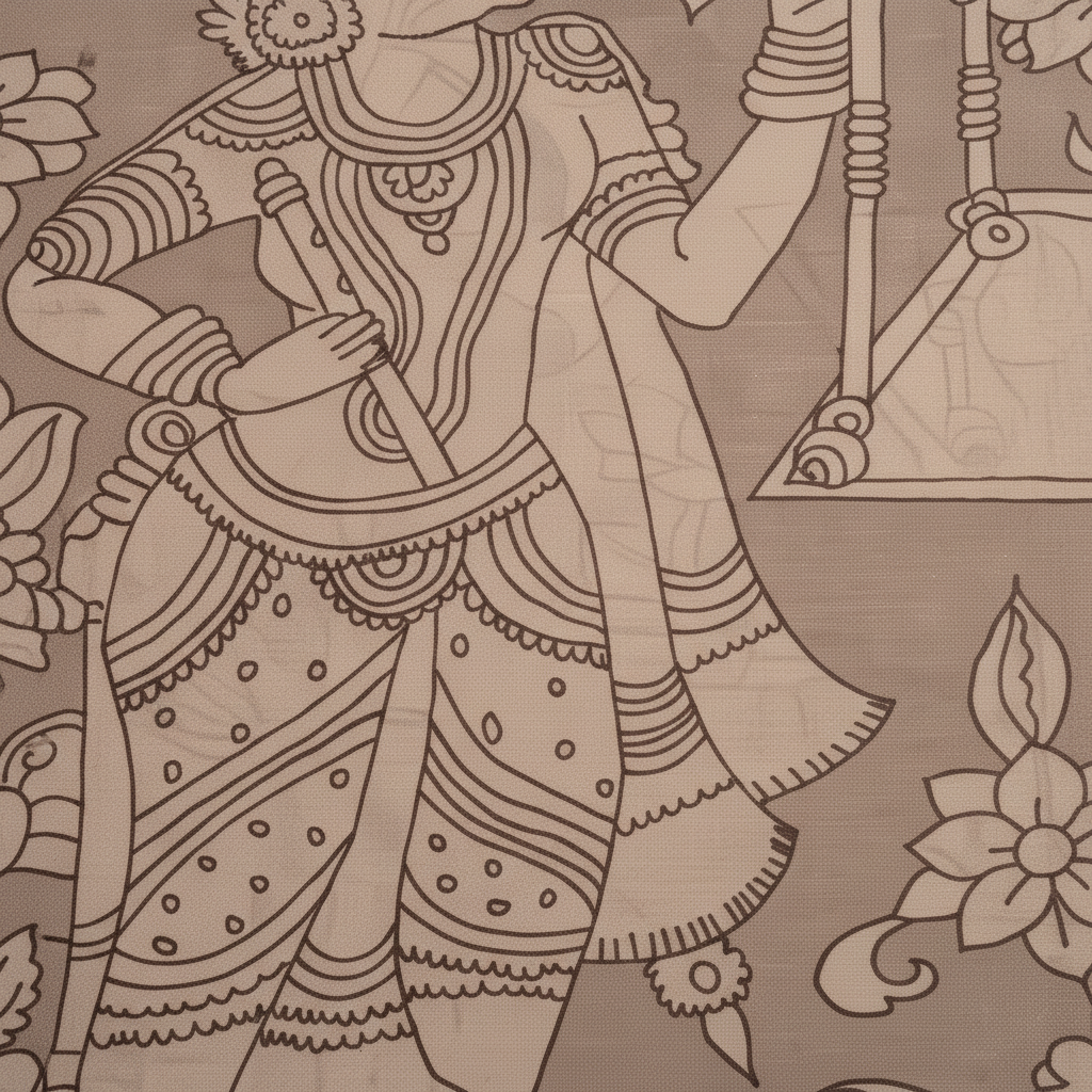 KUBERAN GREY TISSUE MYSORE SILK CREPE SAREE