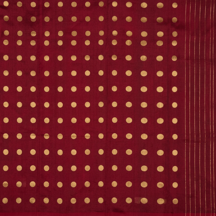 Kuberan Red Pure Banarasi Silk Saree